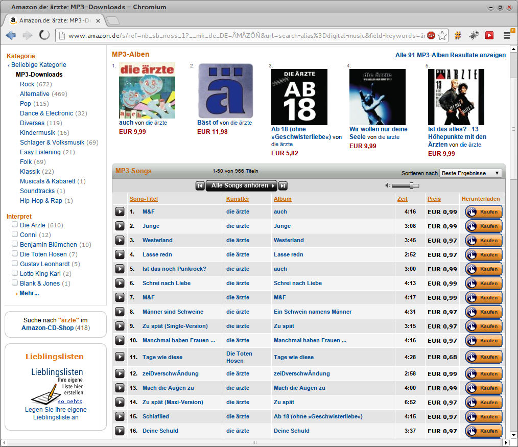 Runtergeladen - und trotzdem bezahlt